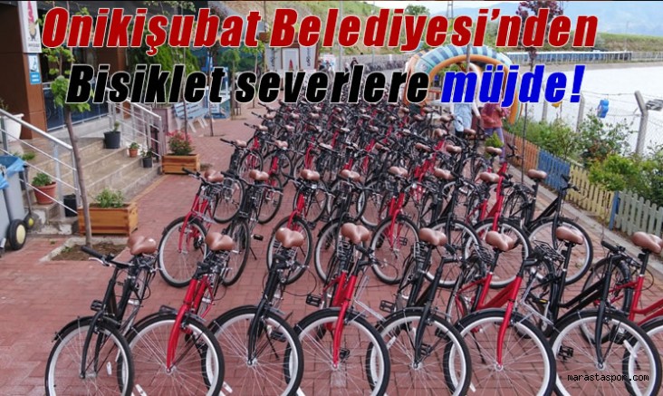 Onikişubat Belediyesi, bisiklet filosunu güçlendirdi