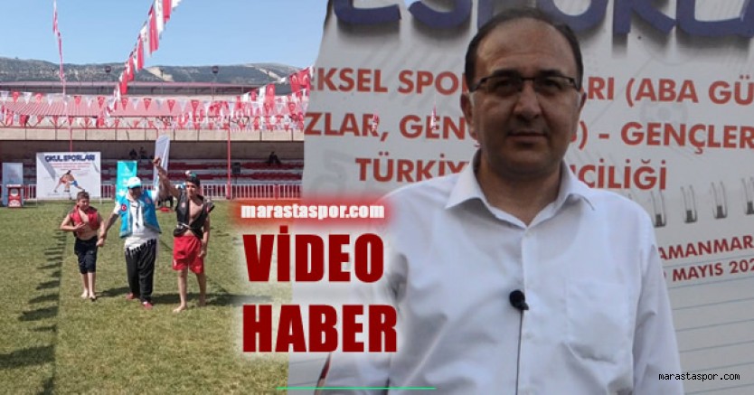 Şahin Hopur, Kahramanmaraş’ta devam eden Okul Sporları Aba Güreşi hakkında açıklama yaptı