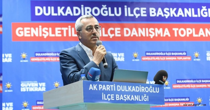 Başkan Güngör; “Kahramanmaraş’ımıza yakışır bir stadyum inşa edeceğiz”