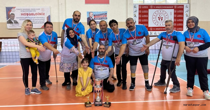 Onikişubat NF Spor Kulübü Paravoleybol’da tarih yazdı