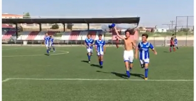 Golden ziyade gol sevinci güzel