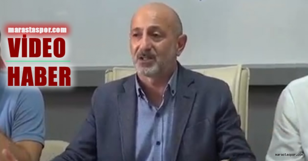 Ali Öztunç, Kahramanmaraşspor’un son durumu ve Stadyum sorunu hakkında açıklama yaptı