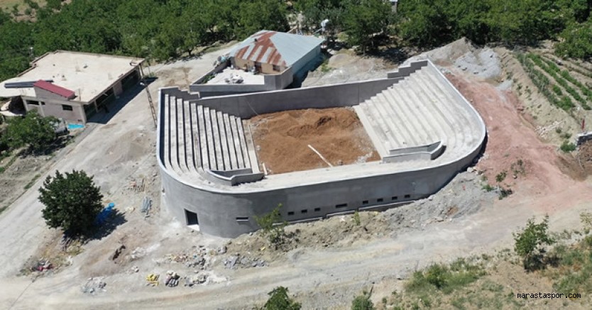 Boyalı Güreş Sahası Yenilendi