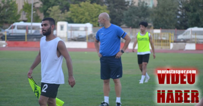 K.Maraşspor,Tansu Yaan yönetiminde 12 şubat stadında çalıştı! Tansu Yaan açıklamalarda bulundu