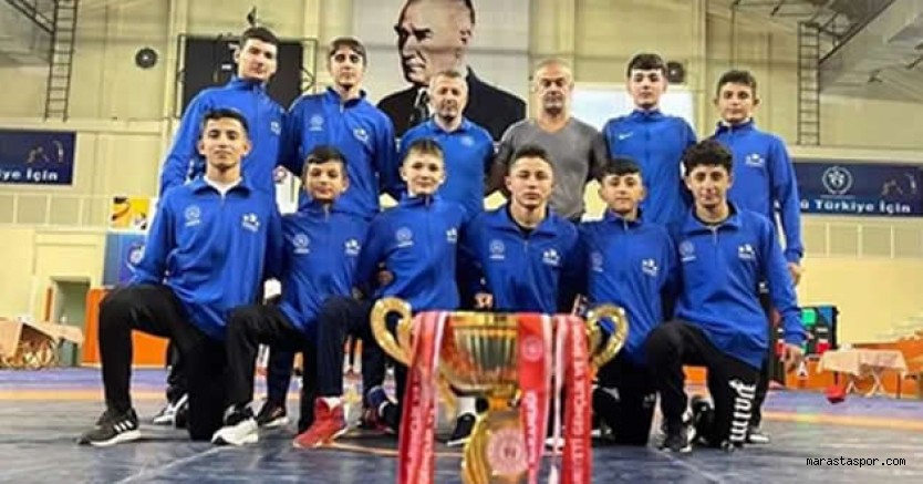 Kahramanmaraş Güreş Takımı 1.oldu