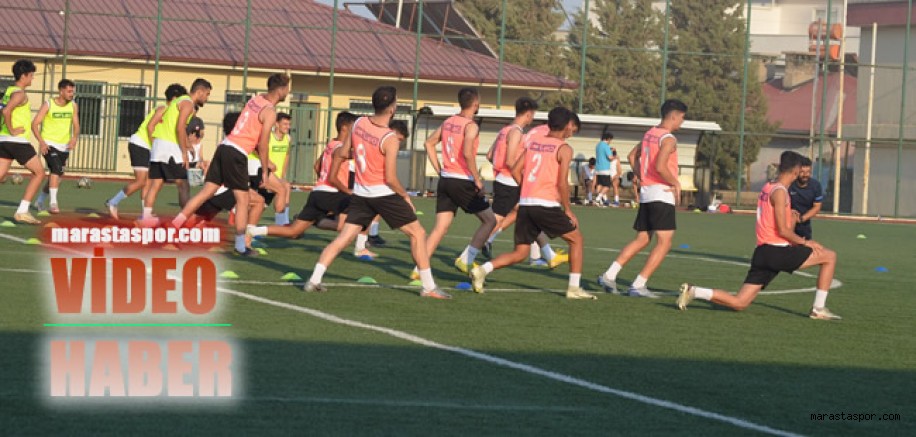 Kahramanmaraşspor, Akşam Batıpark’ta çalıştı