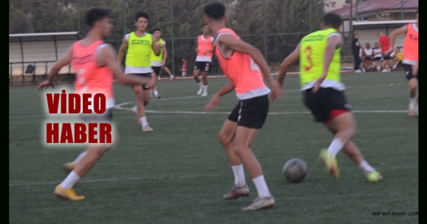 Kahramanmaraşspor, hazırlıklarını sürdürdü