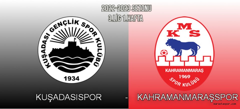 Kahramanmaraşspor, sezonun ilk maçına Kuşadası’nda çıkacak