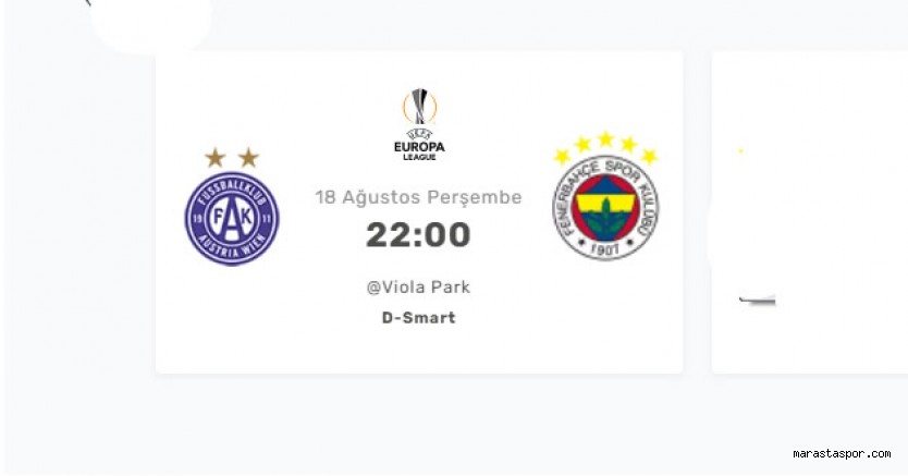 Austria Wien – Fenerbahçe maçı özet