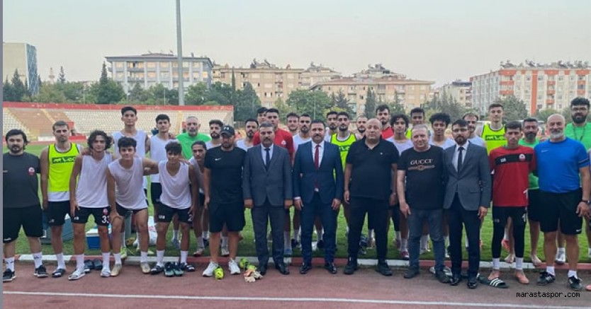 Ülkü Ocakları’ndan Kahramanmaraşspor’a ziyaret