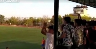 Sevinenler futbolcu çocuklar olunca güzel oluyor.