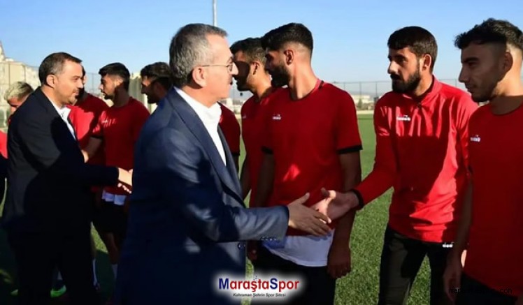 Başkan Güngör, sezonun ilk maçı öncesi Kahramanmaraş İstiklalspor ile bir araya geldi