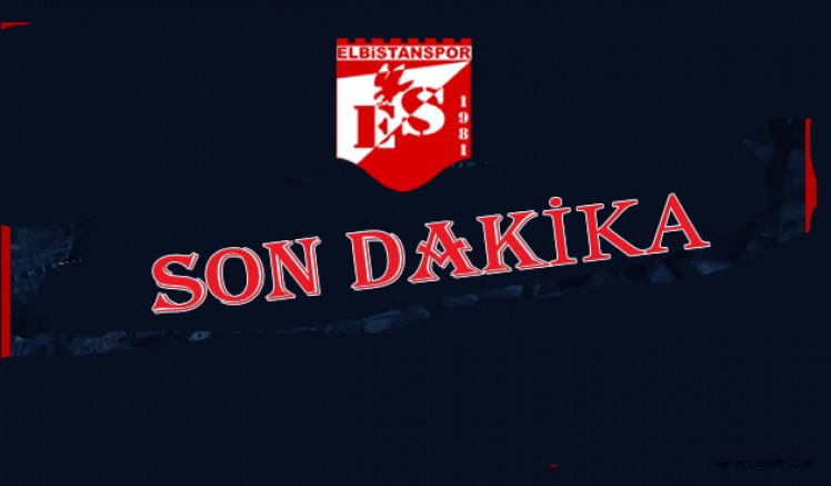 Elbistanspor, sahaya çıkacak mı? sorusunun cevabı belli oldu