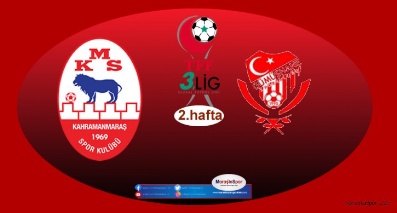Kahramanmaraşspor – Gümüşhanespor maçı ne zaman saat kaçta hangi stadyumda oynanacak?