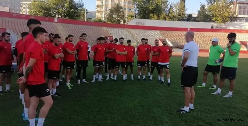 Kahramanmaraşspor, Gümüşhanespor maçının hazırlıklarına başladı