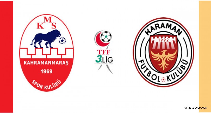 Kahramanmaraşspor 0-1 Karaman FK – Özet