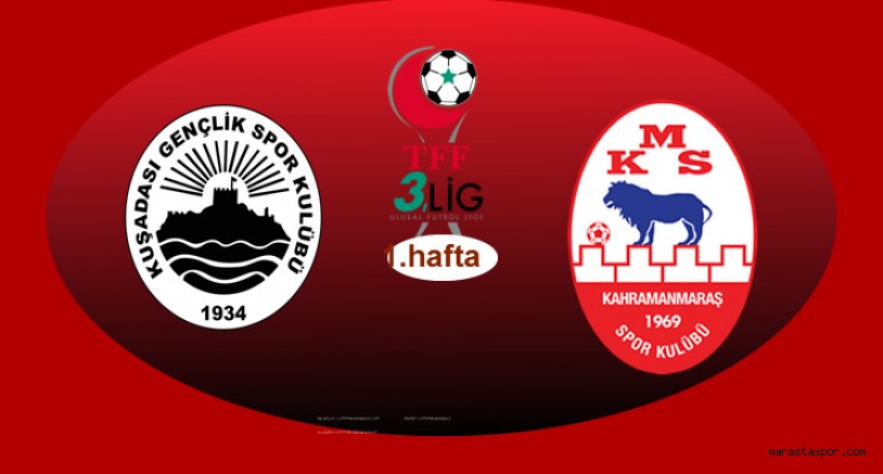 Kuşadasıapor 1-3 Kahramanmaraşspor (Özet)