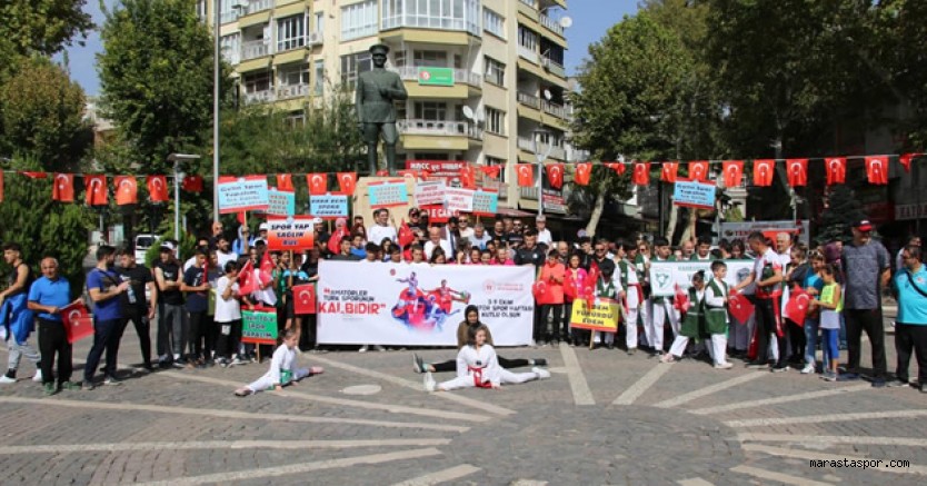 Amatör Spor Haftası Kahramanmaraş’ta başladı