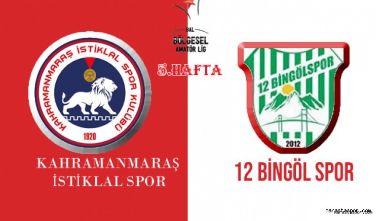 Kahramanmaraş İstiklalspor 3- 0 12 Bingöl Spor [Özet]