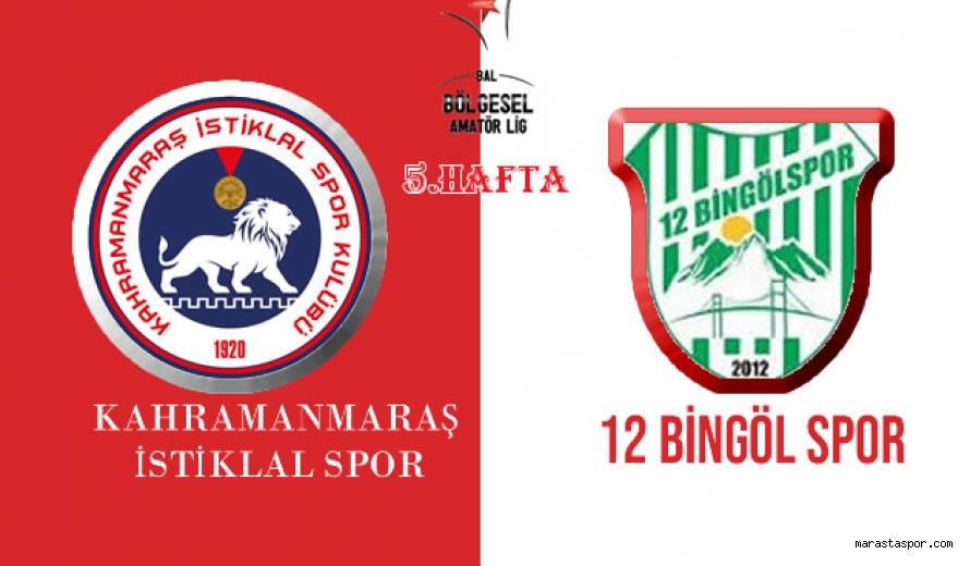 Kahramanmaraş İstiklalspor – 12 Bingöl Spor maçı ne zaman saat kaçta hangi kanalda?