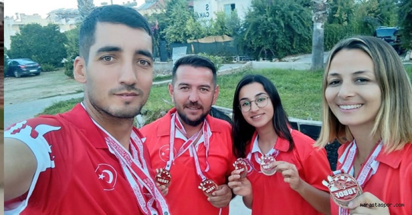 Kahramanmaraş’lı sporcularımız ilk madalyalarımızı kazandılar