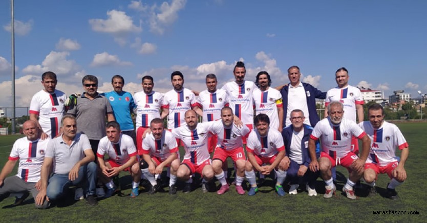 Kahramanmaraş Masterler Futbol Takımı, deplasmanda dört attı