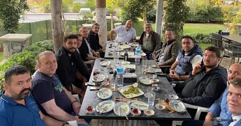 Kahramanmaraşspor, Alagöz Holding Iğdır FK Başkanı ve Yönetim kurulunu misafir etti