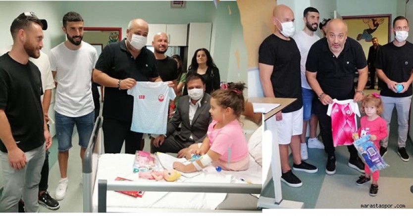 Kahramanmaraşspor’da Sevgi Şifası projesi etkinliğinin ilki gerçekleşti!