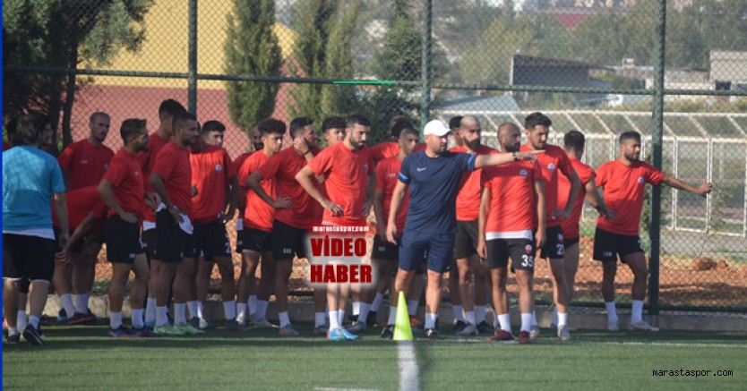 Kahramanmaraşspor’un Iğdırspor maçı hazırlıkları başladı