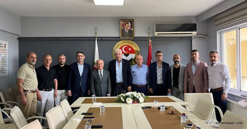 TÜFAD Genel Başkanı İsmail Dilber, Kahramanmaraş’ta futbolun paydaşları ile bir araya geldi