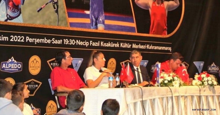 Ülkemizin gururu altın madalyalı sporcularımız Kahramanmaraş’ta