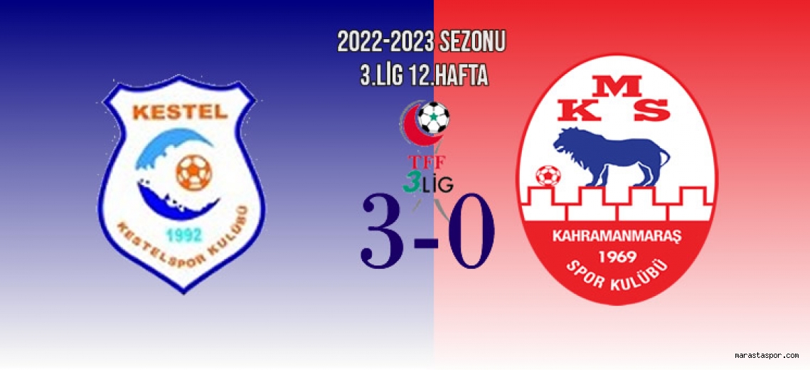 Alanya Kestespor 3-0 Kahramanmaraşspor {Özet]