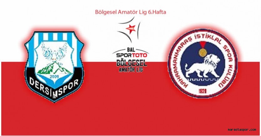 Dersimspor 0-2 Kahramanmaraş İstiklalspor [Özet]