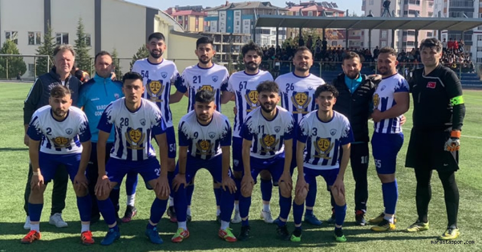 Göksun Ülküspor, ilk 3 puanı evinde aldı