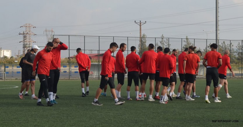 Kahramanmaraş İstiklalspor’da 3 günlük iznin ardından çalışmalar başladı