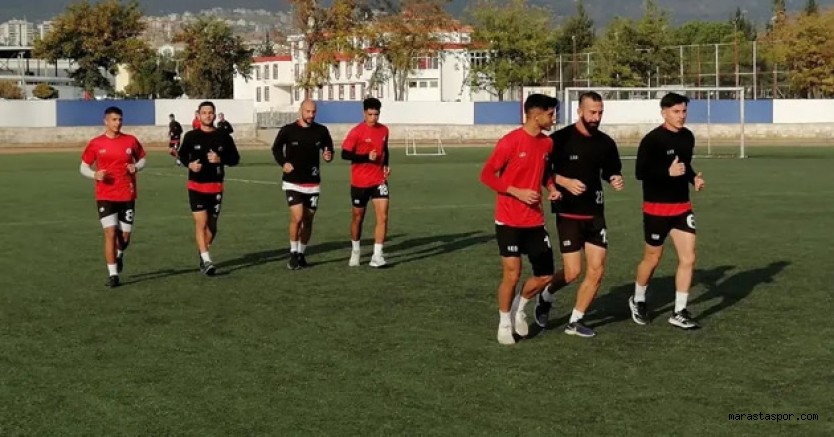 Kahramanmaraşspor’da 3 günlük iznin ardından çalışmalar başladı