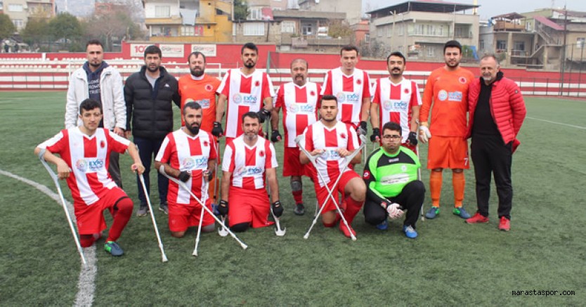 Ampute Futbol 2.Ligde, Kahramanmaraş 5’de 5 yaptı