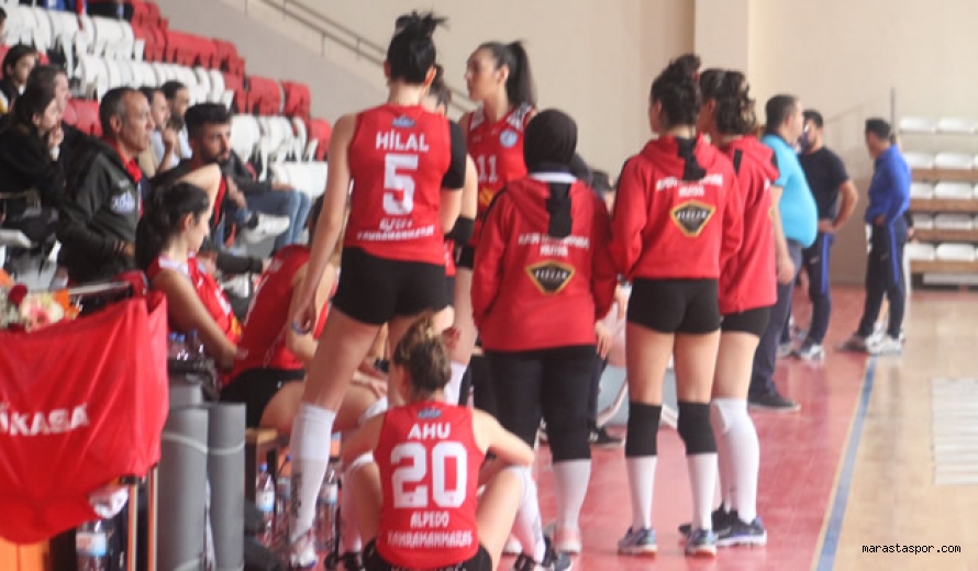 Kahramanmaraş’ın Sultanları, Hatay Voleybol’u mağlup etti! 9’da 9 yaptı