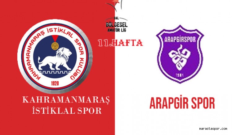 Kahramanmaraş İstiklalspor – Arapgirspor maçı ne zaman saat kaçta hangi stadyumda oynanacak?