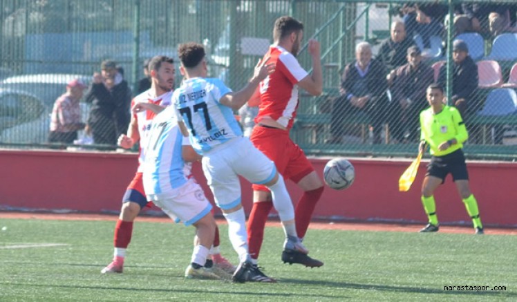 Kahramanmaraş Kurtuluşspor, Pazarcık Aksuspor maçında eşitlik bozulmadı