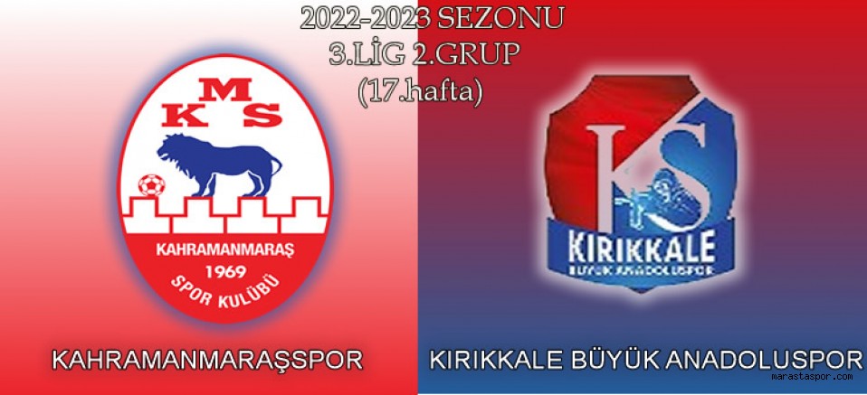 Kahramanmaraşspor – Kırıkkale Büyük Anadoluspor maçı ne zaman saat kaçta hangi kanalda?