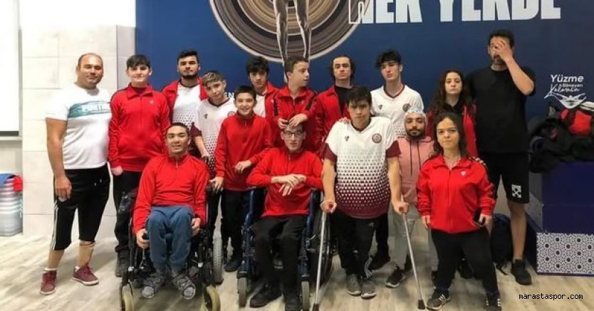 Para Yüzme Türkiye şampiyonasından, Kahramanmaraş çok sayıda madalya ile döndü