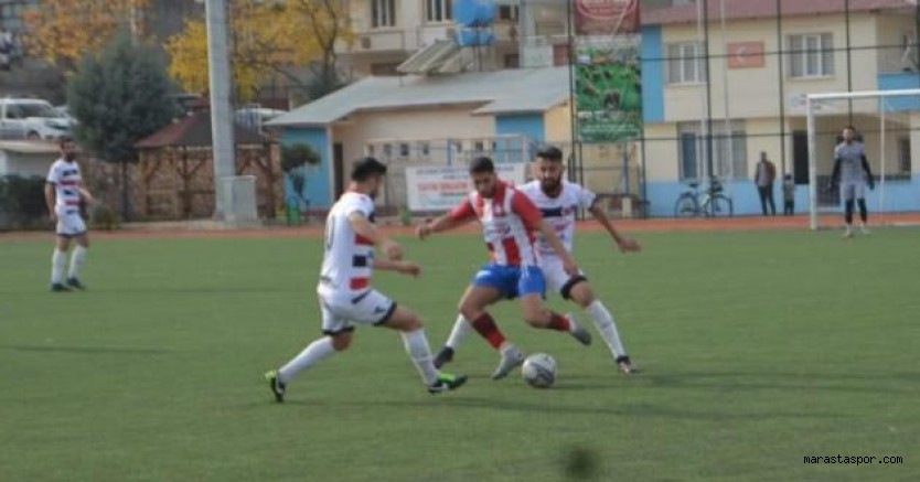 Pazarcık Aksuspor, Atc Atletic Maraşspor maçında kazanan çıkmadı