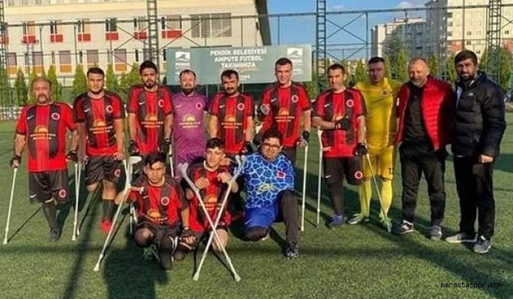 Ampute Futbol 2.Ligde, Kahramanmaraş Ampute Takımı dolu dizgin gidiyor! 6’de 6 yaptı