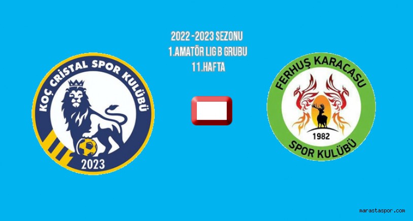 Ferhuş Karacasuspor, Koç Cristalspor maçı yarıda kaldı
