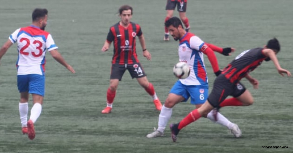 Kahramanmaraş Kurtuluşspor, Maraşspor maçında eşitlik bozulmadı