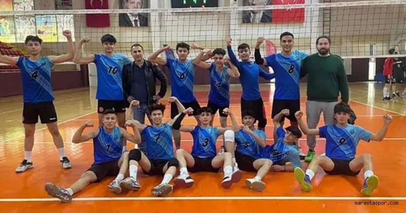 Kahramanmaraş Spor Lisesi, adını Türkiye yarı finallerine yazdırdı