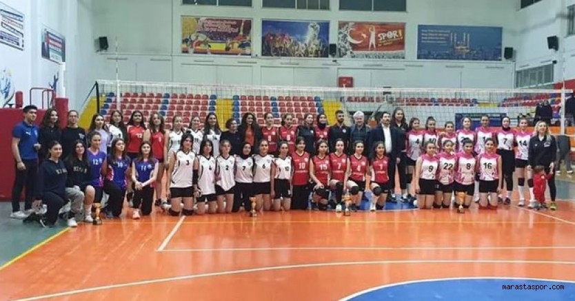 Kahramanmaraş Voleybol Mahalli Ligde şampiyon Gençlik Spor Kulübü