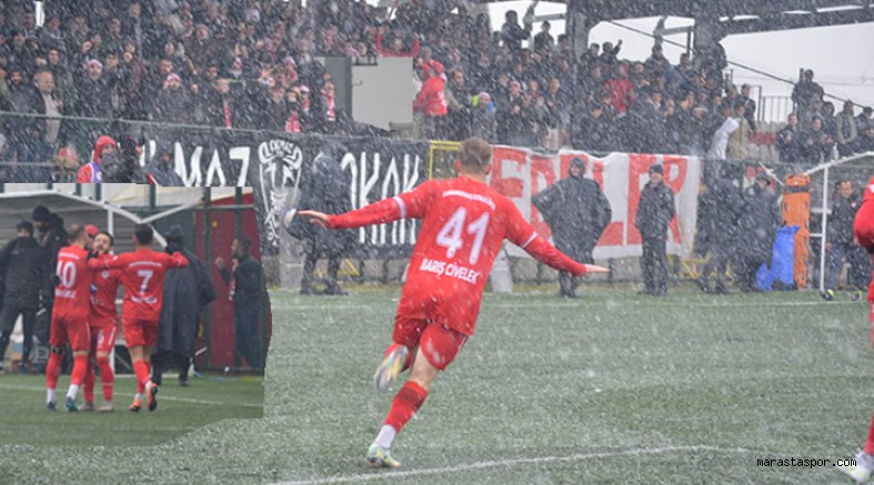 Kahramanmaraş Derbisinde Kazanan, Kahramanmaraş İstiklalspor, namağlup liderliğini sürdürdü