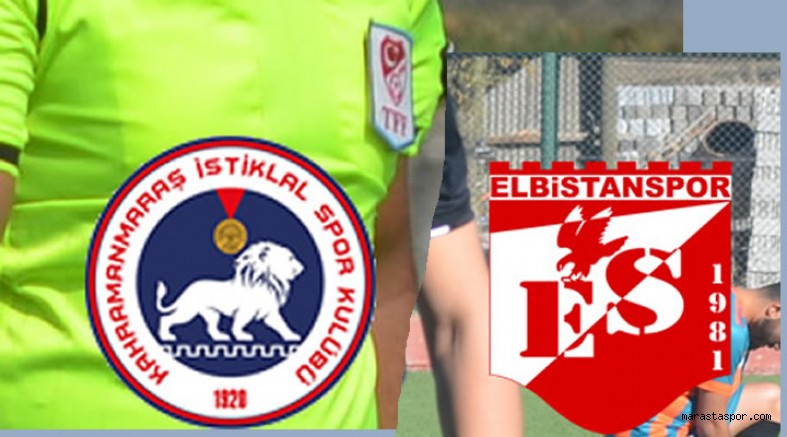 Kahramanmaraş İstiklalspor – Elbistanspor maçının hakemleri açıklandı